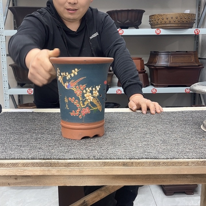 紫砂花盆紫砂等文物