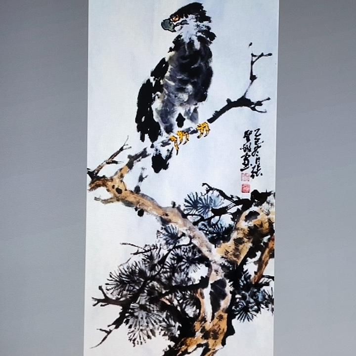 国画张圣敏先生纯手绘作品