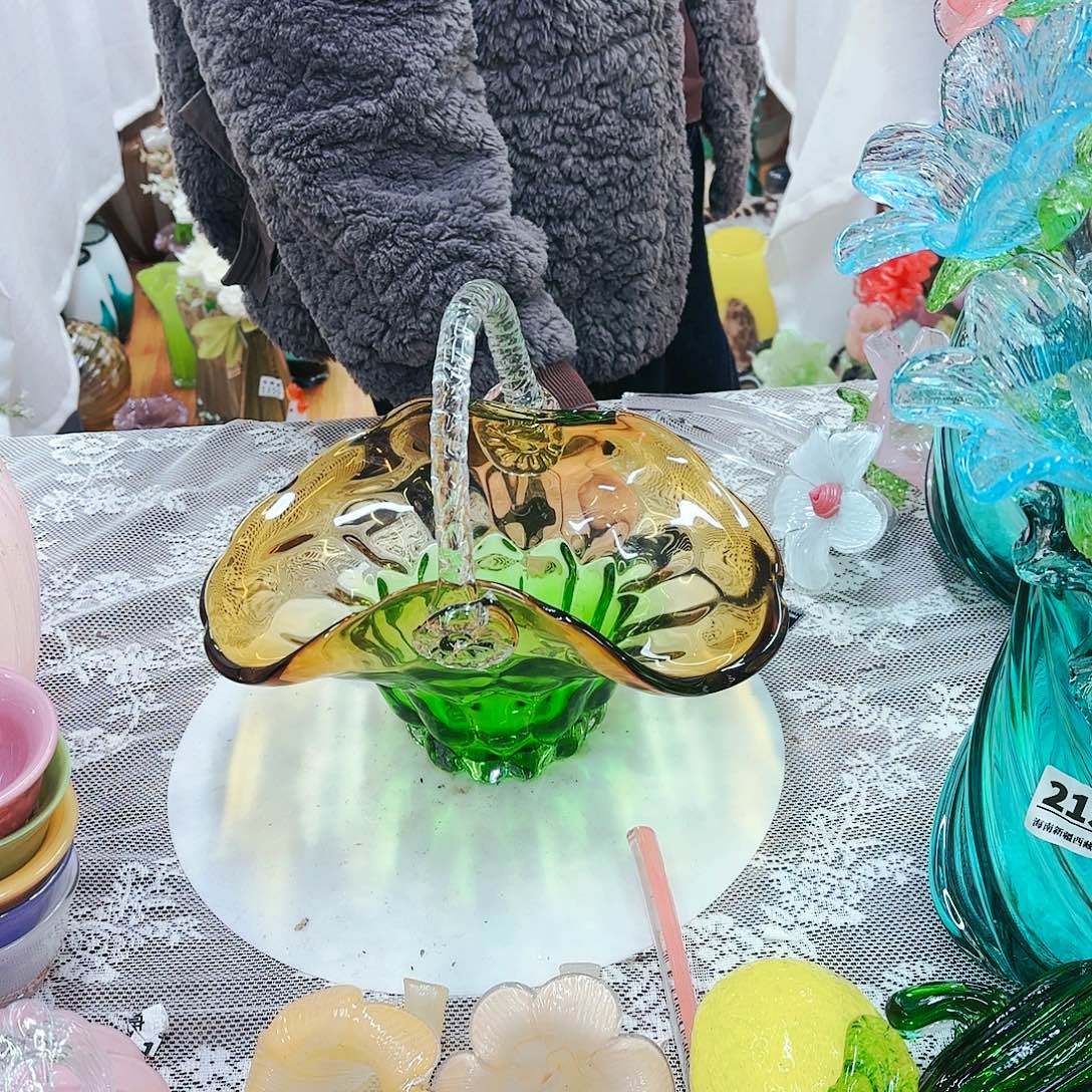 用***6提篮开播福利安妮家花瓶花器摆件