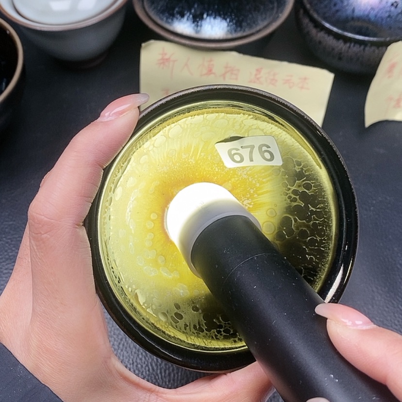 【闪购商品】茶盏蓉蓉的真真建盏676