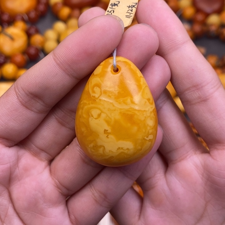 蜜蜡未镶嵌裸石蜜蜡L