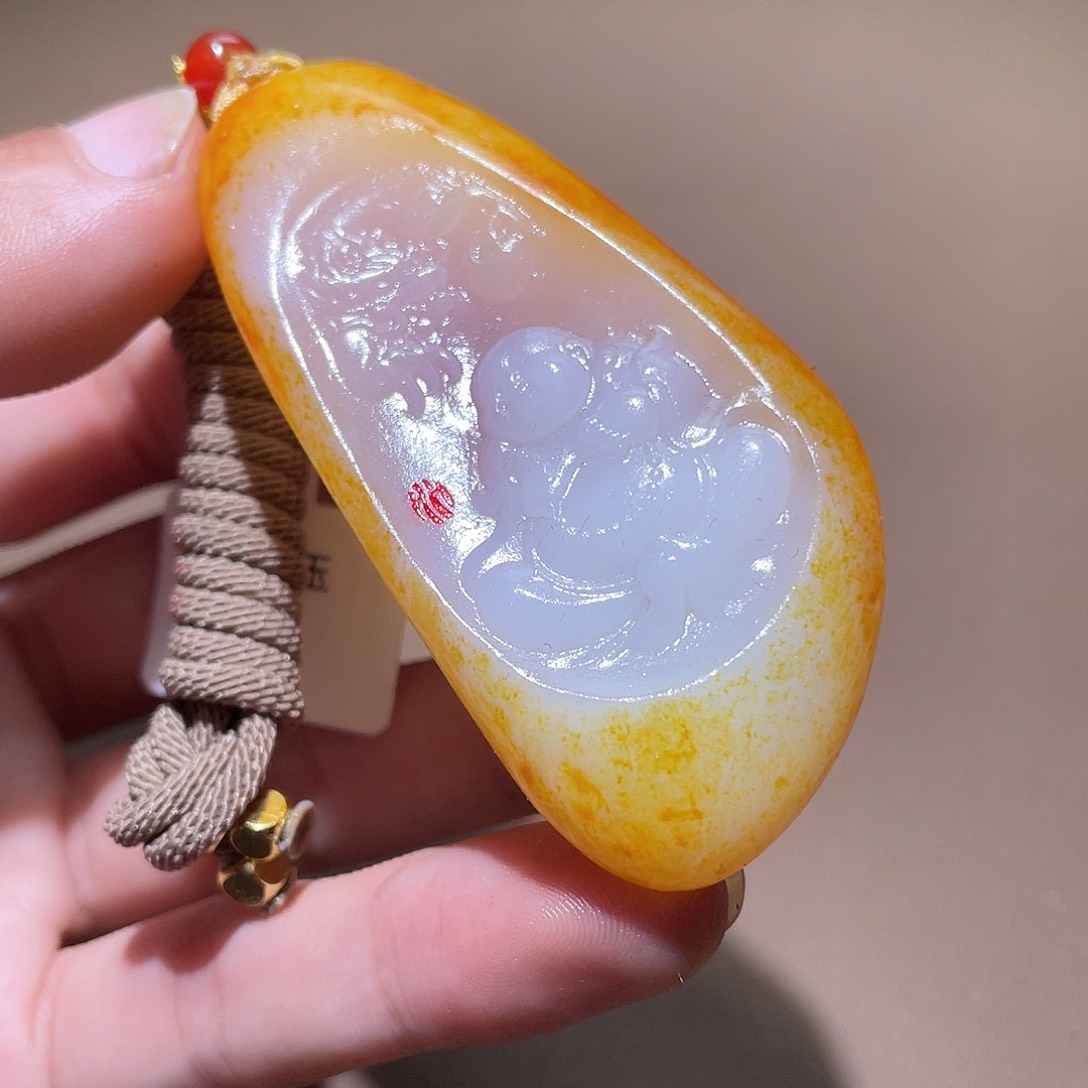 和田玉颈饰未镶嵌Z6