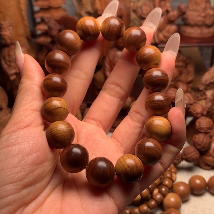 檀香木手串/手链老山檀木1.5