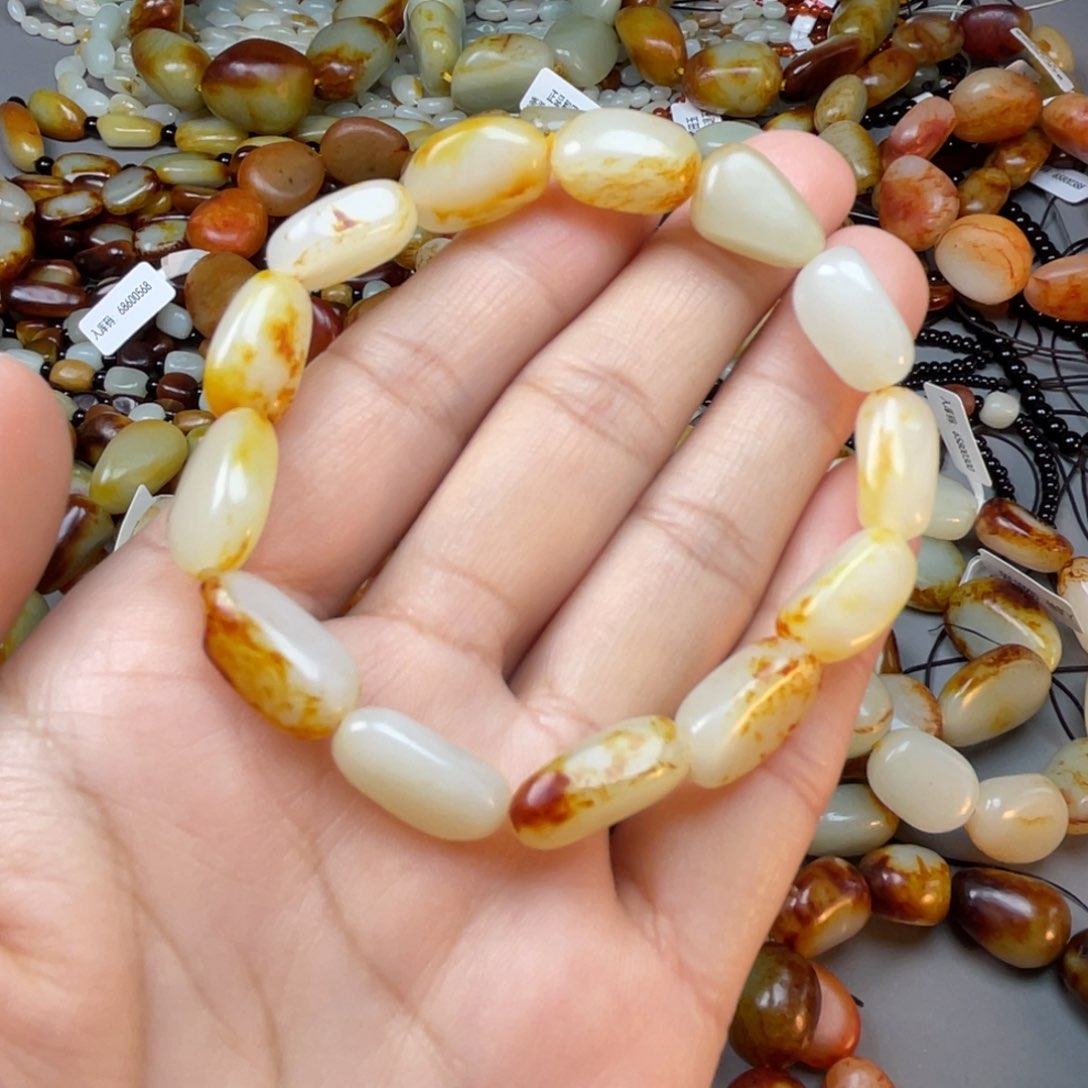 和田玉手链未镶嵌