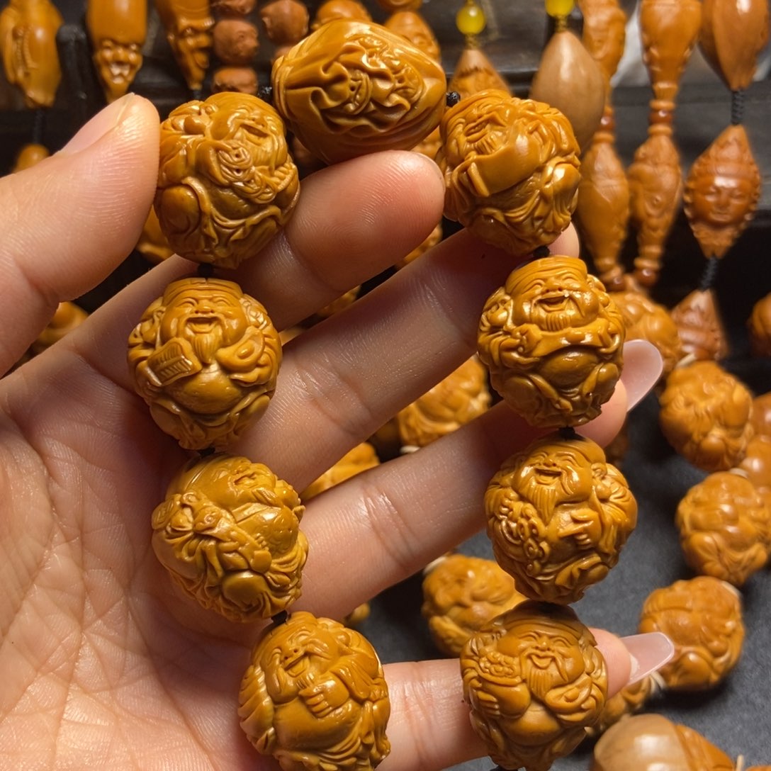 【闪购商品】手串/手链橄榄核十***-八方财神