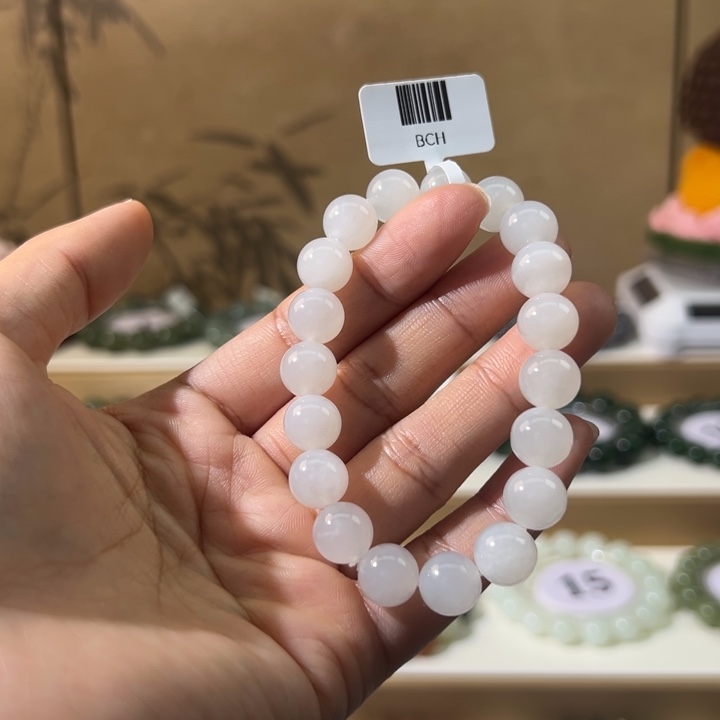 和田玉未镶嵌手串