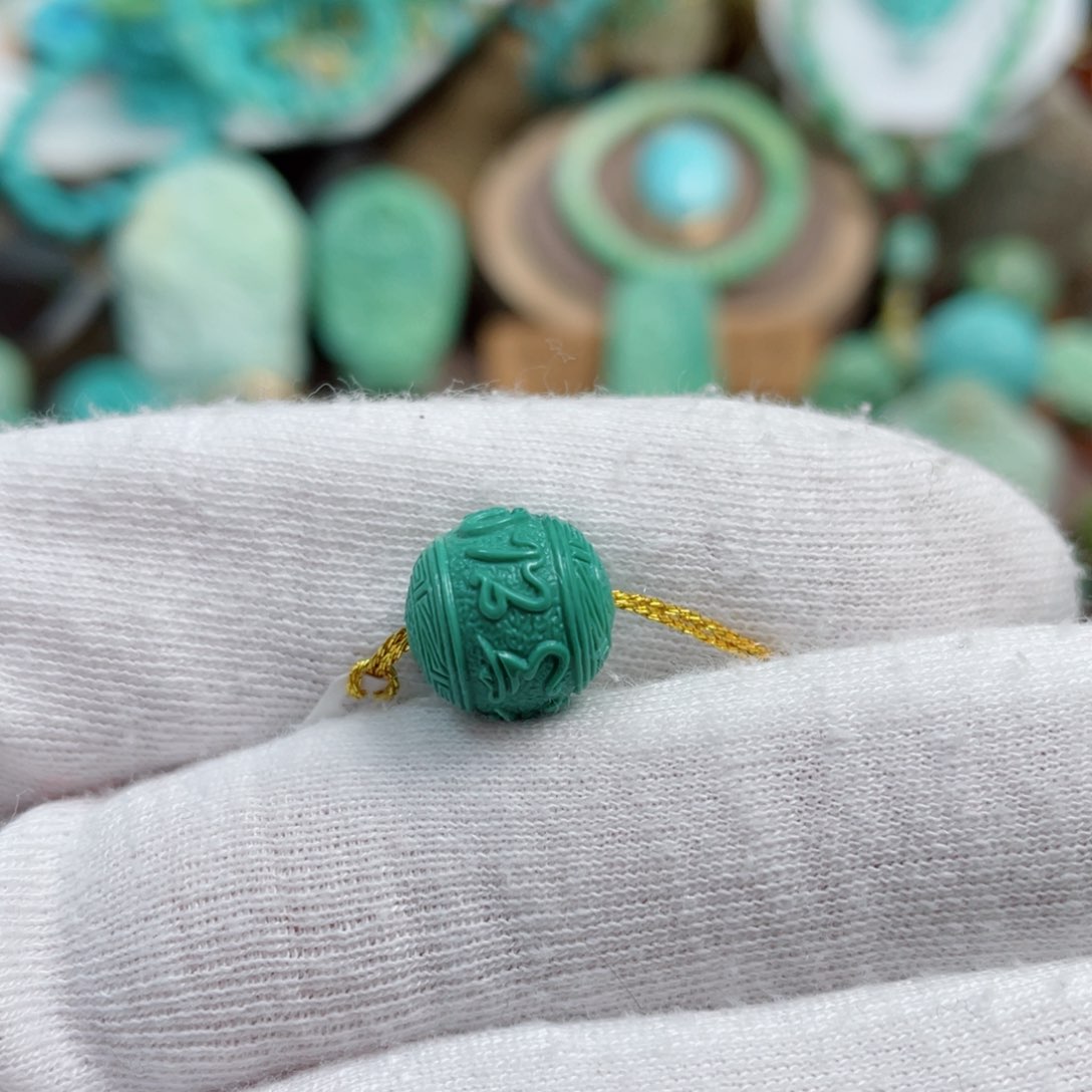 绿松石珠宝奇石未镶嵌