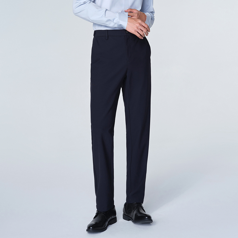 【休闲裤】四面弹暖柔休闲裤丝滑贴身商务休闲裤 S24353033S10