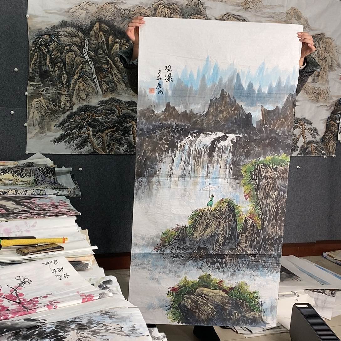 国画手写手绘国画作品21