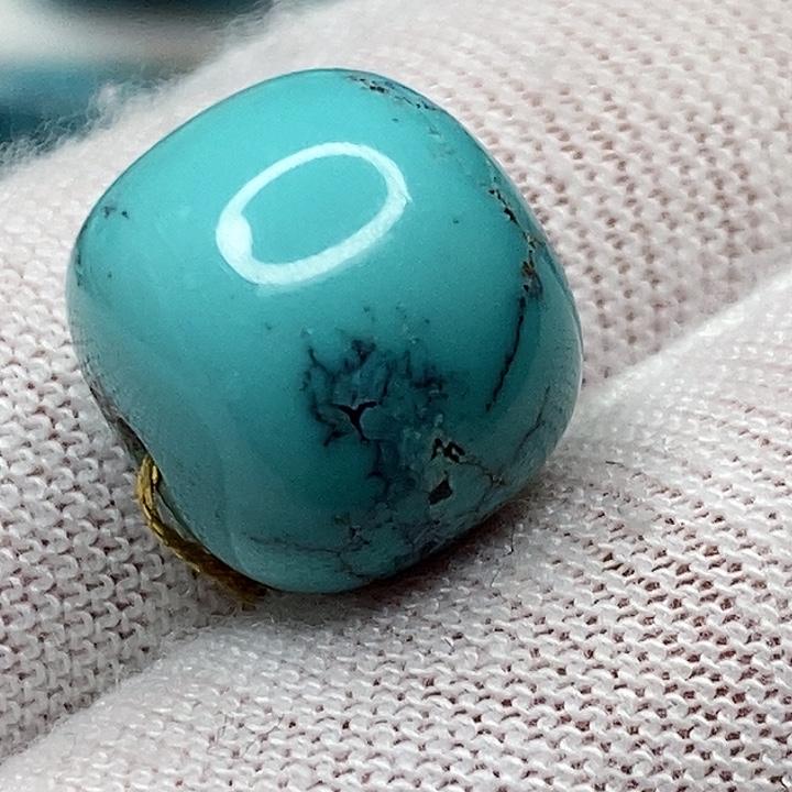 绿松石未镶嵌天然原矿 地大质检