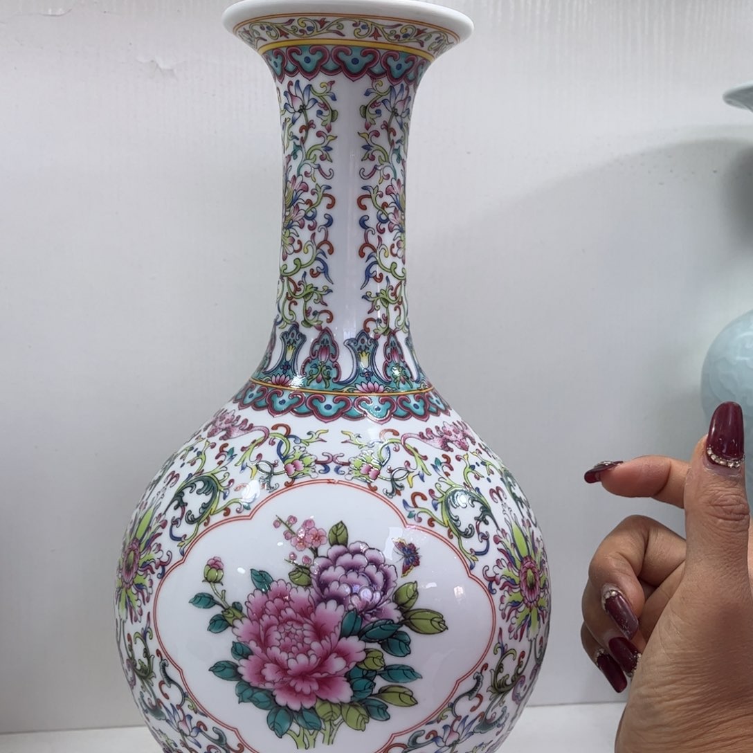 景德镇陶瓷花瓶摆件