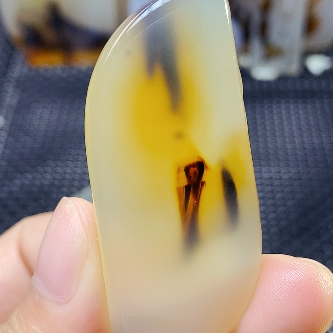 未镶嵌玛瑙/玉髓珠宝半成品