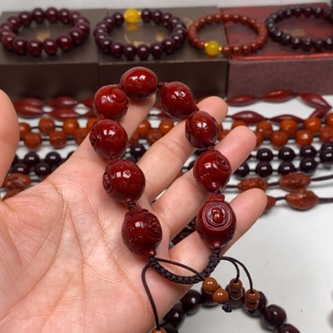 橄榄核手串?*人橄榄核