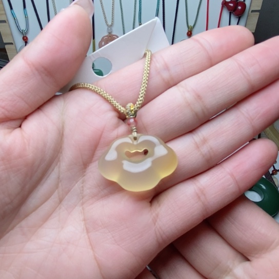 玛瑙/玉髓颈饰未镶嵌爱*呀