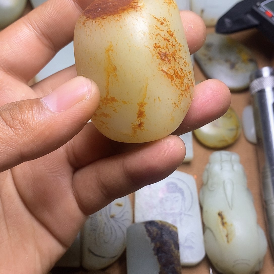 挂件未镶嵌定制和田玉