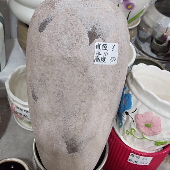 多肉绿植陶瓷花盆9.9包邮，有孔