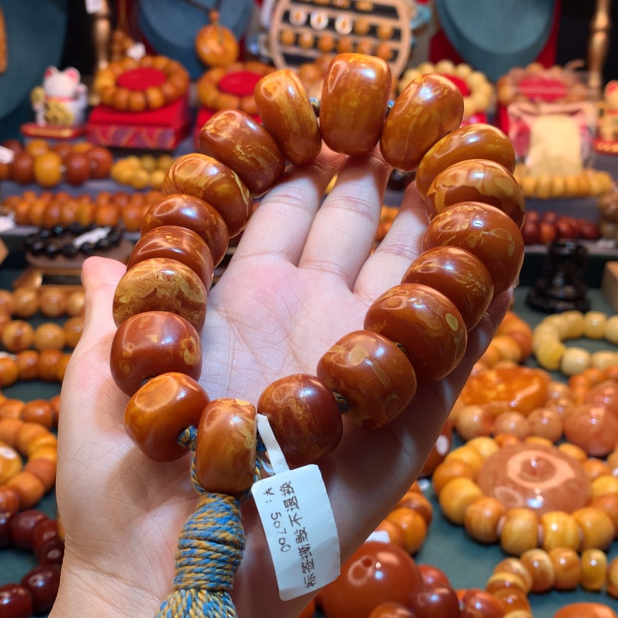 【闪购商品】蜜蜡手串未镶嵌蜜蜡手串