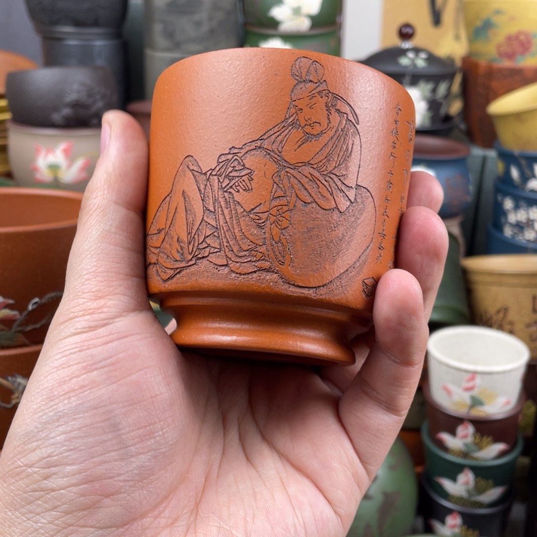 紫砂茶杯紫砂茶杯