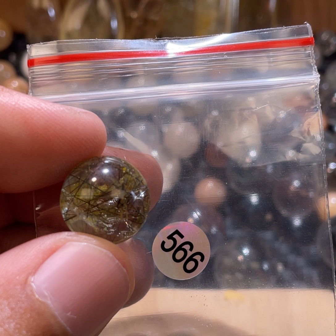 薇***喵手链未镶嵌发晶发晶