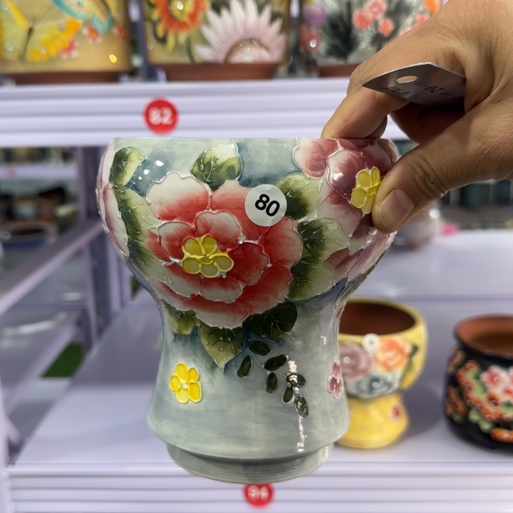 红陶田小姐多肉花盆