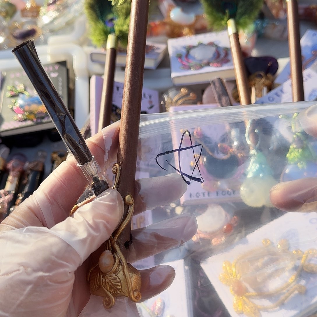 深***空颈饰未镶嵌紫晶粉