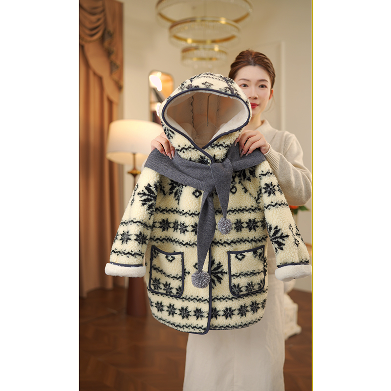 【现货】女童2025冬季棉服中大童儿童加厚冬装棉袄夹棉外套3588