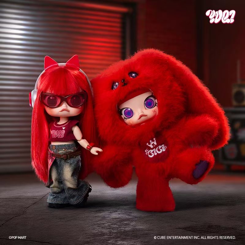 POP MART/泡泡玛特MOLLY×YUQI系列1/8可动人偶【庆】