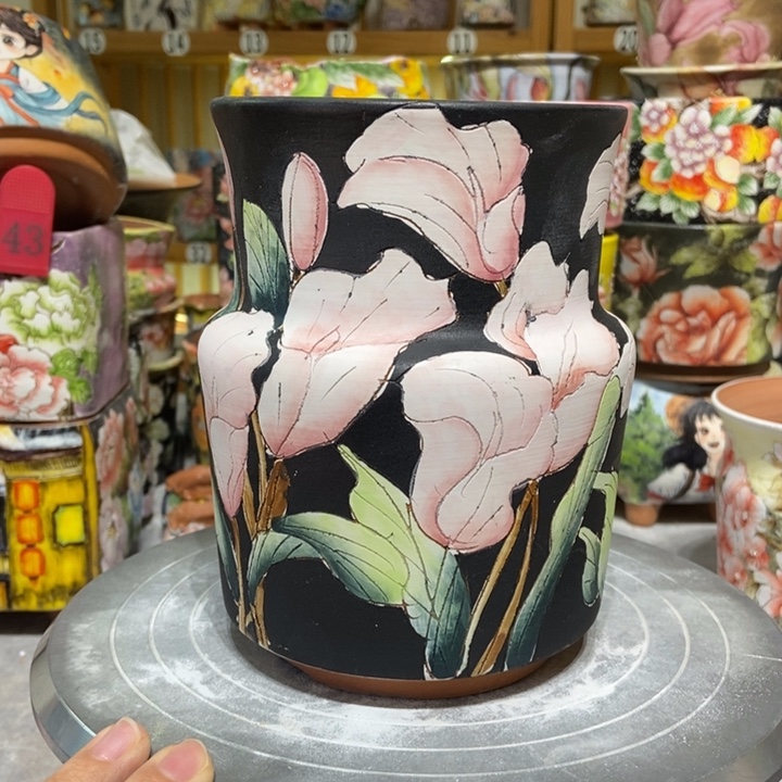 景德镇艺术手绘作品