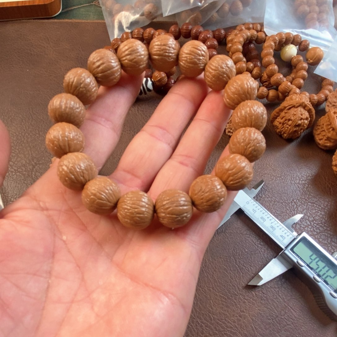 猴头核桃吊坠缘*15凤羽