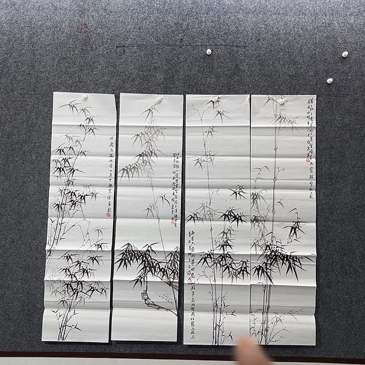 国画国画作品入选46