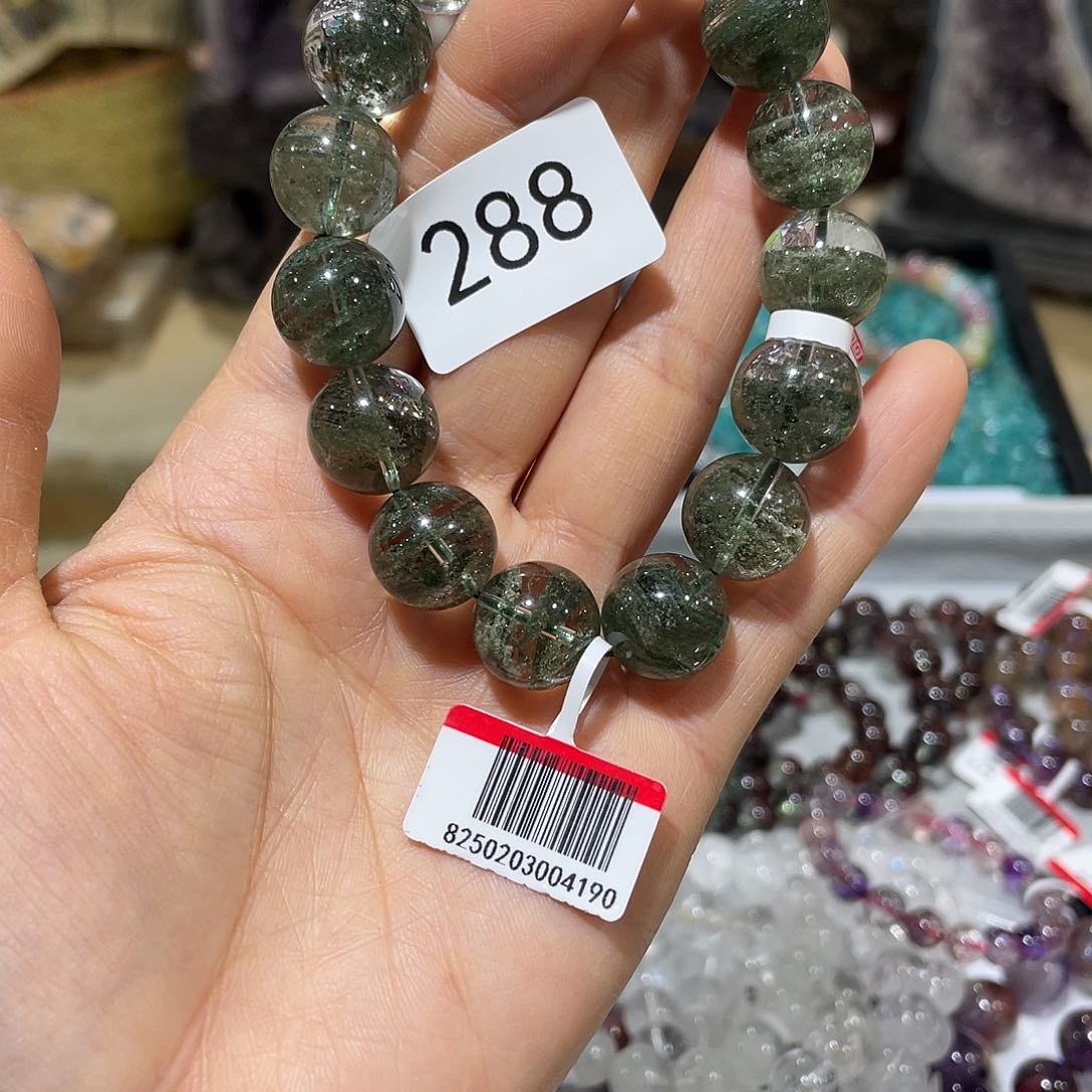 水晶手串14m m未镶嵌?**?y l 239