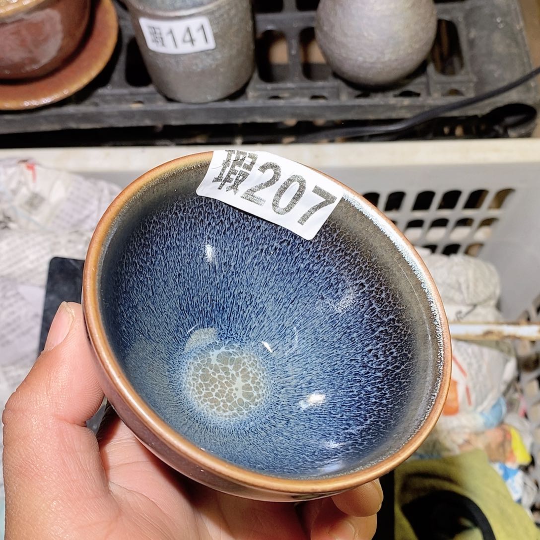 茶盏微瑕建盏主人杯子