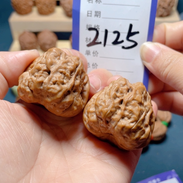 文玩核桃吊坠蛤蟆38全