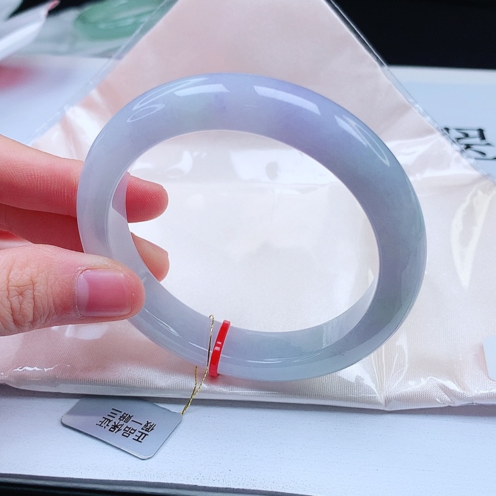 翡翠手镯未镶嵌缅甸天然a货手镯56+