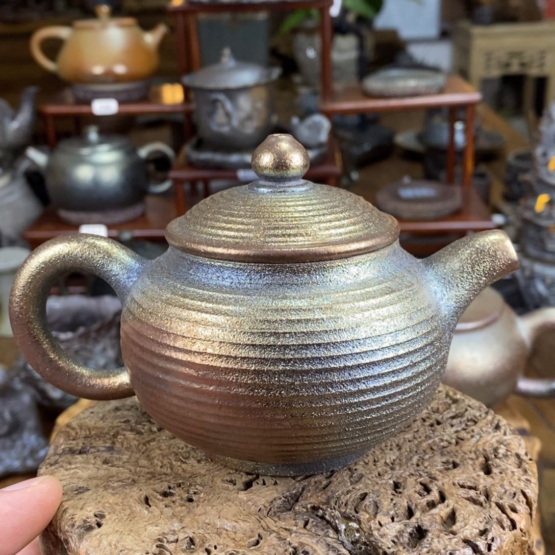 用****2建水紫陶，全手工纯柴烧茶器