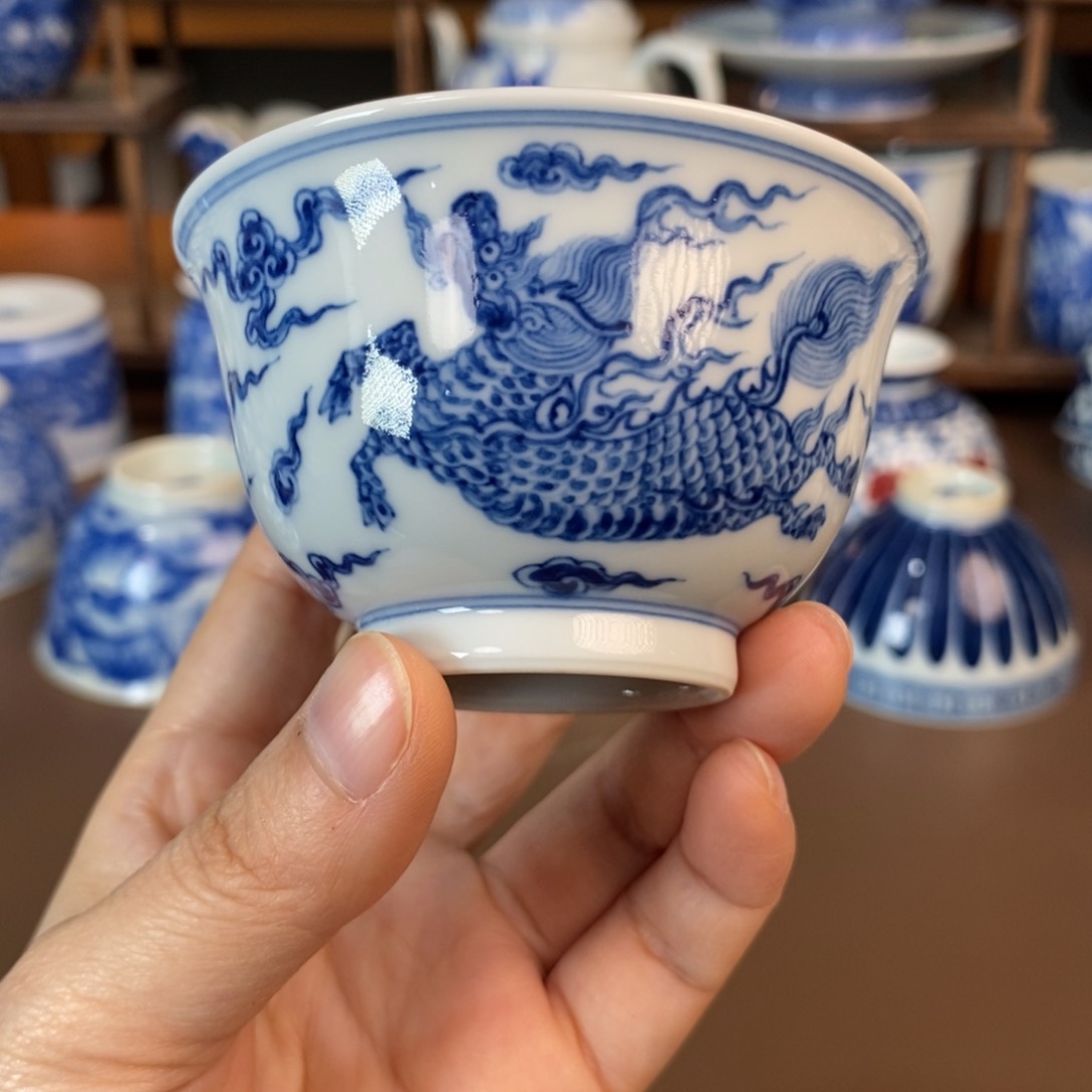 景德镇陶瓷手工手绘