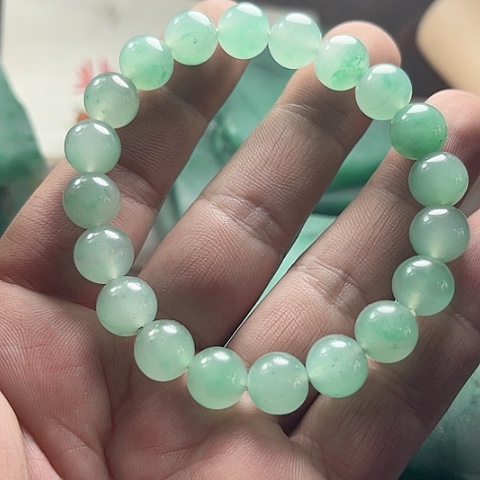 石英质玉手串未镶嵌，*