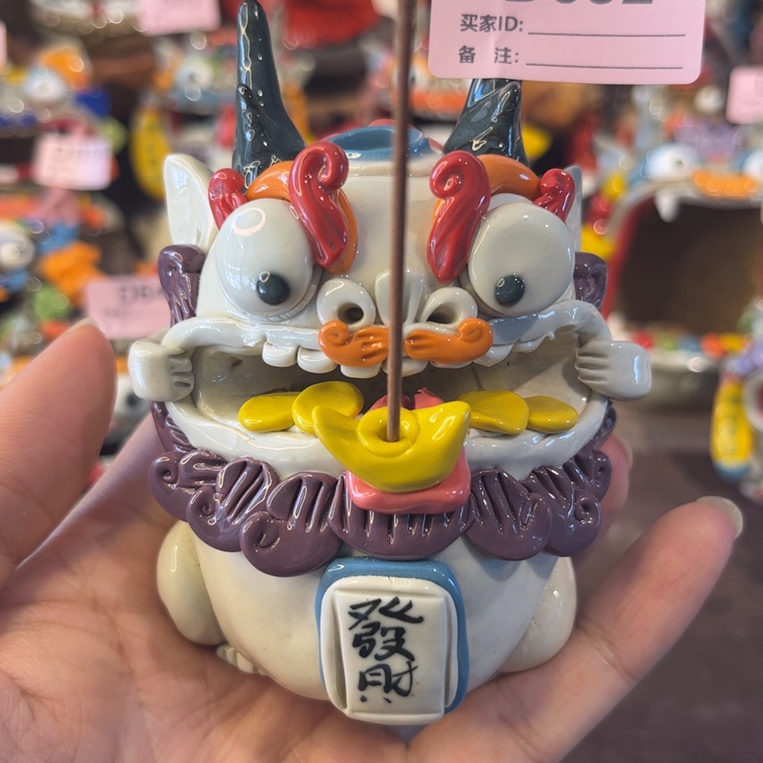 泥塑纯手工茶宠摆件