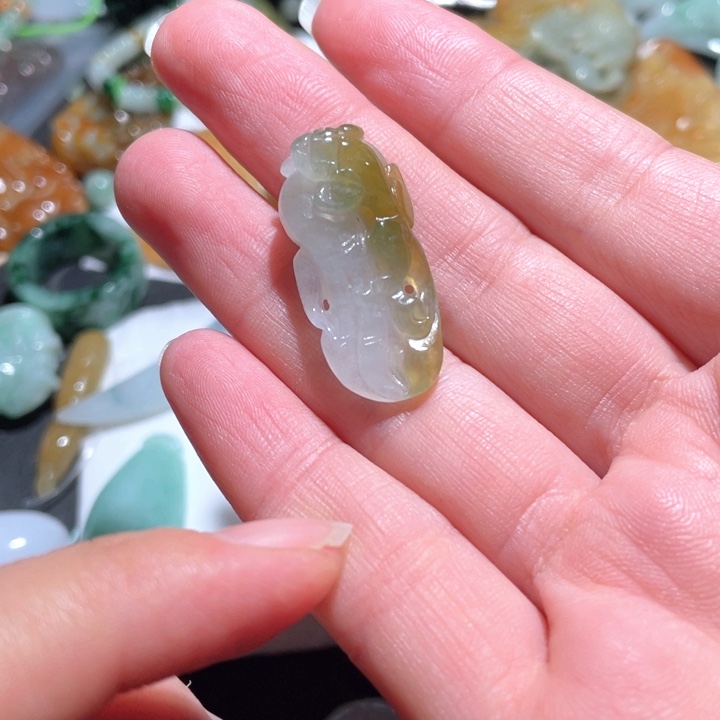 【闪购商品】翡翠颈饰未镶嵌天然翡翠