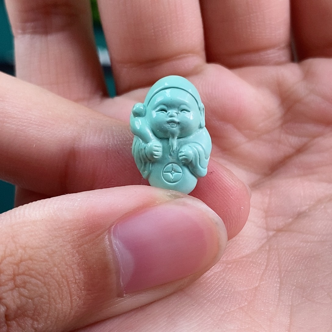 绿松石珠宝奇石未镶嵌