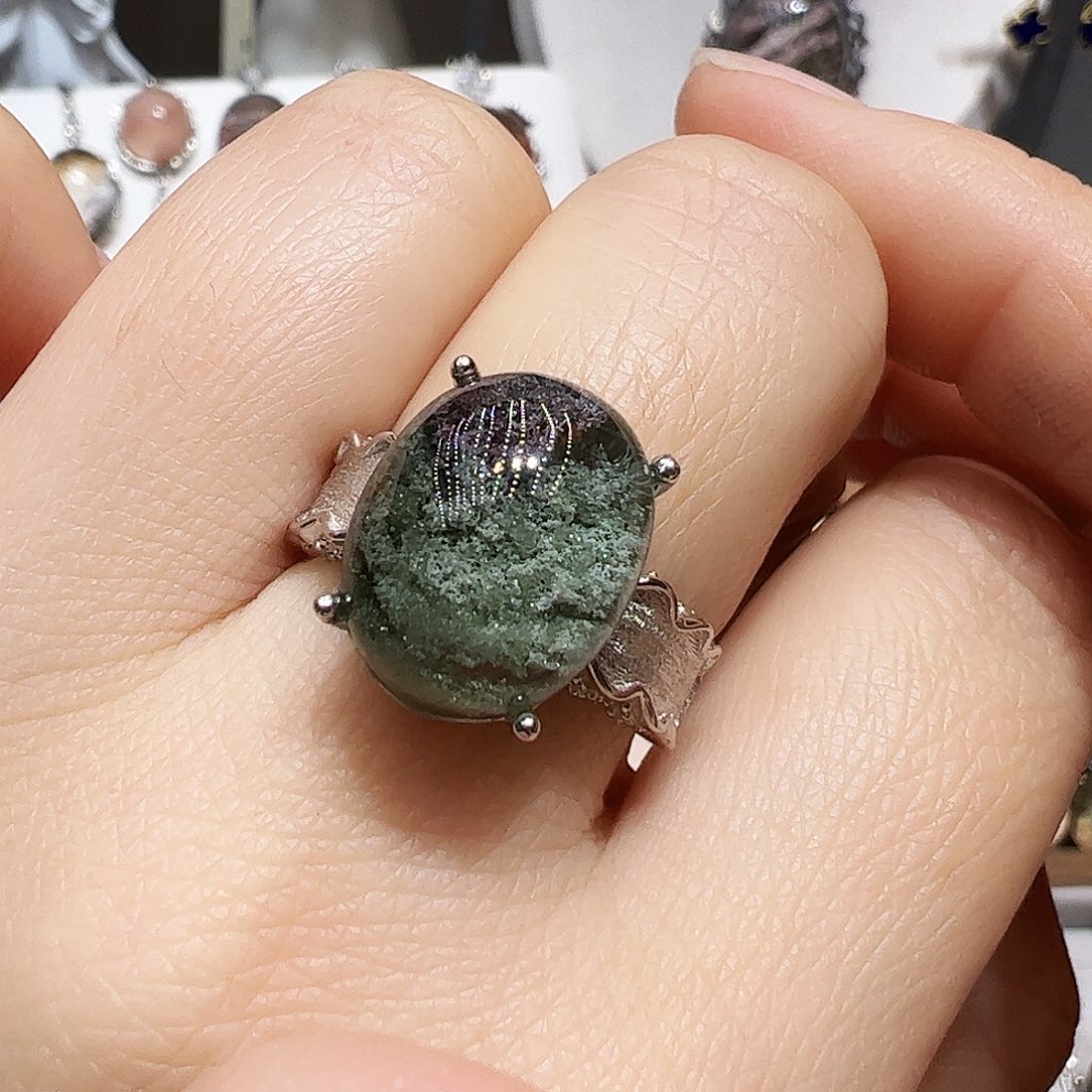 珠宝半成品水晶银S925镶嵌