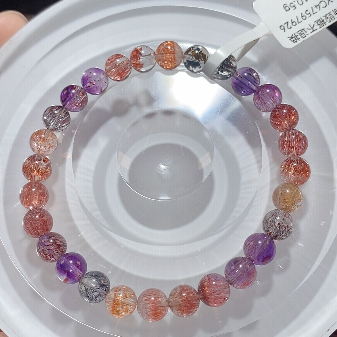 水晶手链未镶嵌F仙女超七6.6