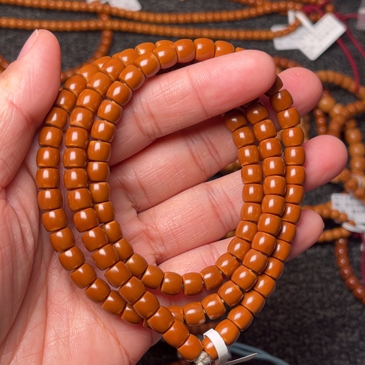 橄榄核手串/手链0.68橄榄核尖