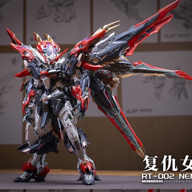 现货 无限维度 无限新星 1/100拼装模型 十周年 复仇女神机甲