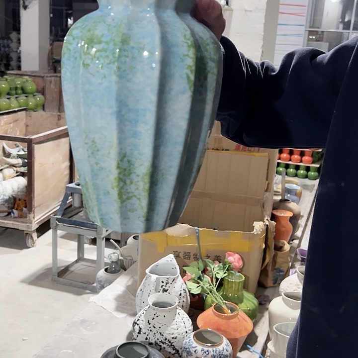 摆件陶景德镇陶瓷花瓶瑕疵专场