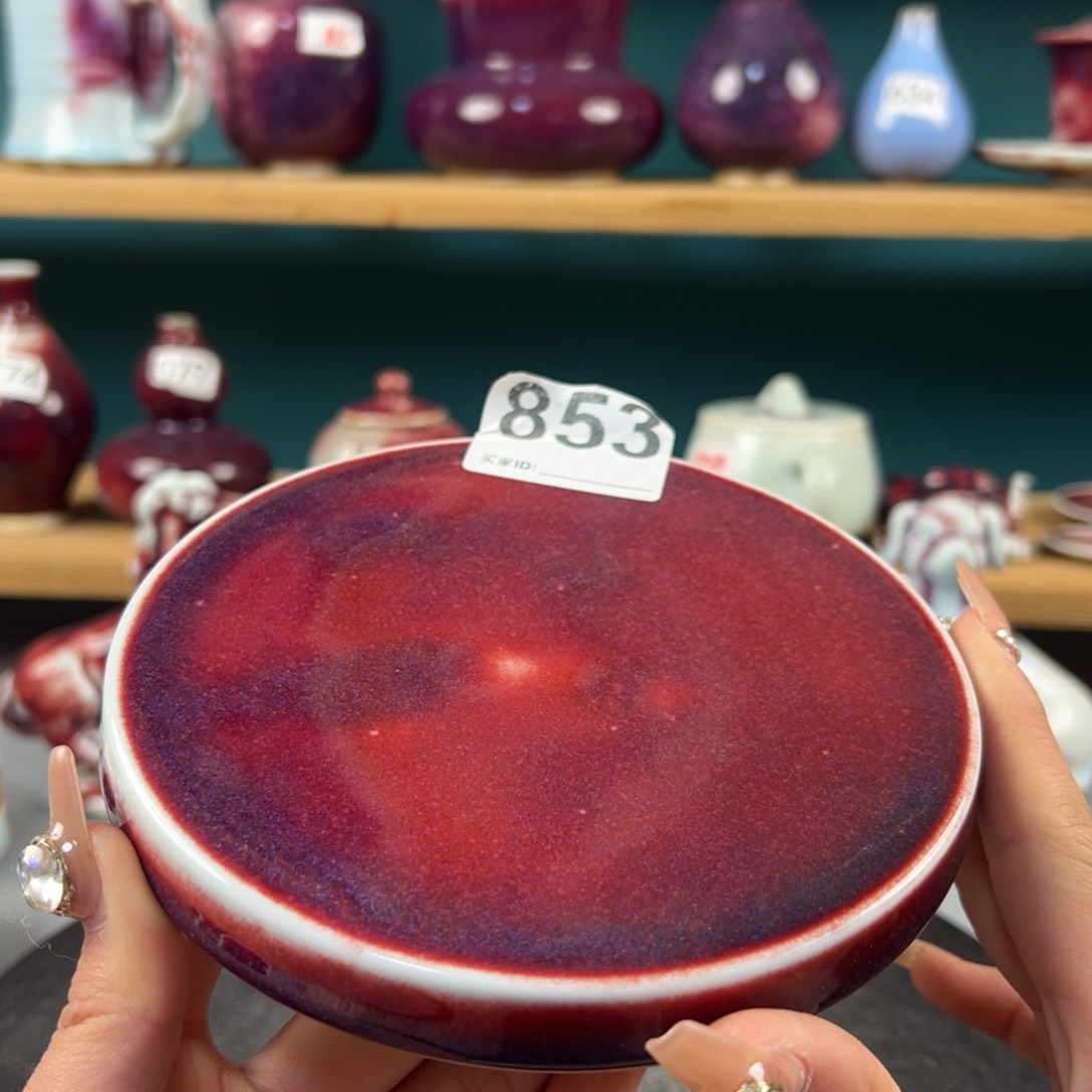 瓷片全品无暇壶承纯手工