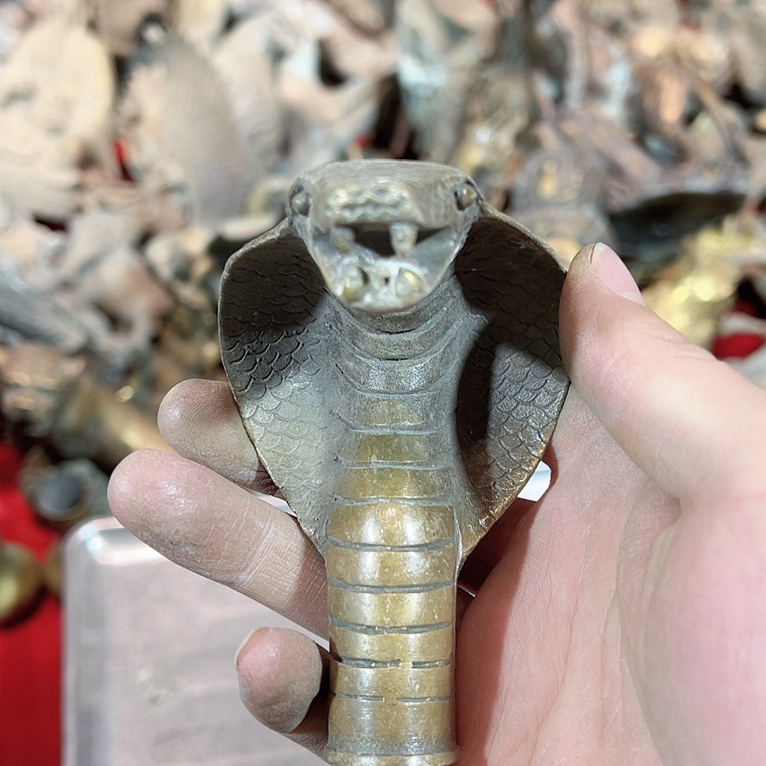 黄铜摆件，文房摆件