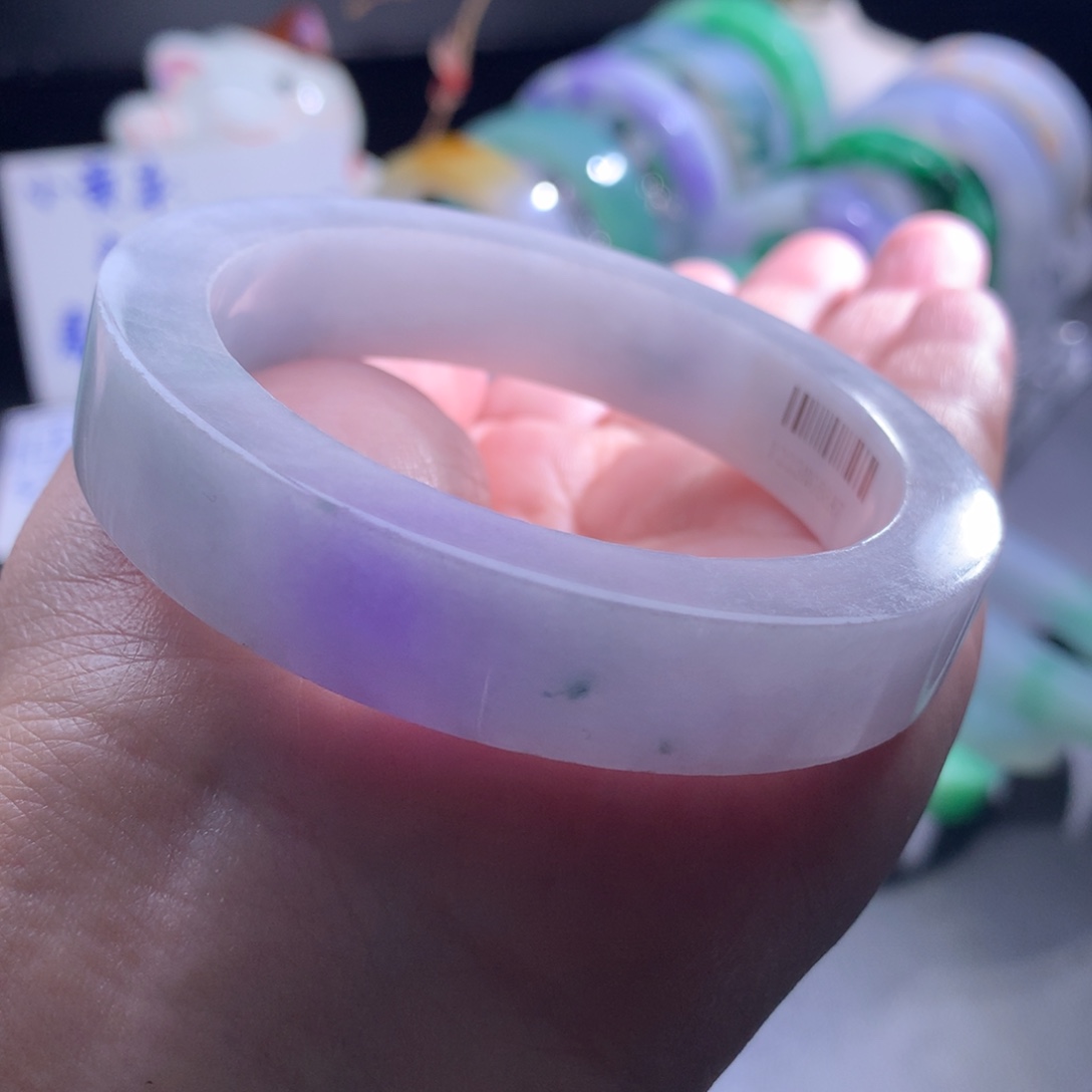 定制翡翠未镶嵌冰紫胶润