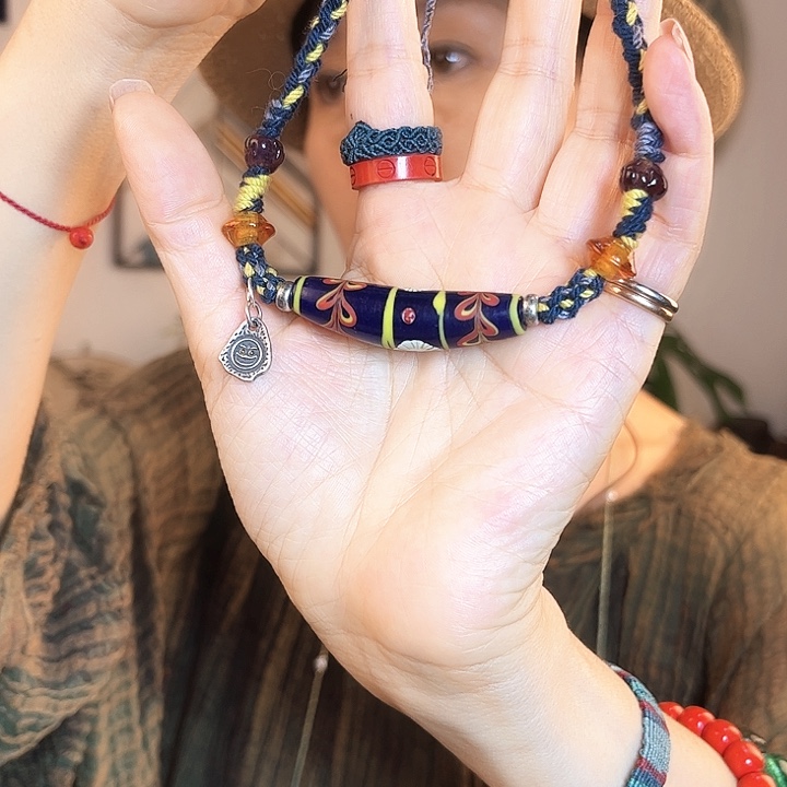 琉璃颈饰原创设计