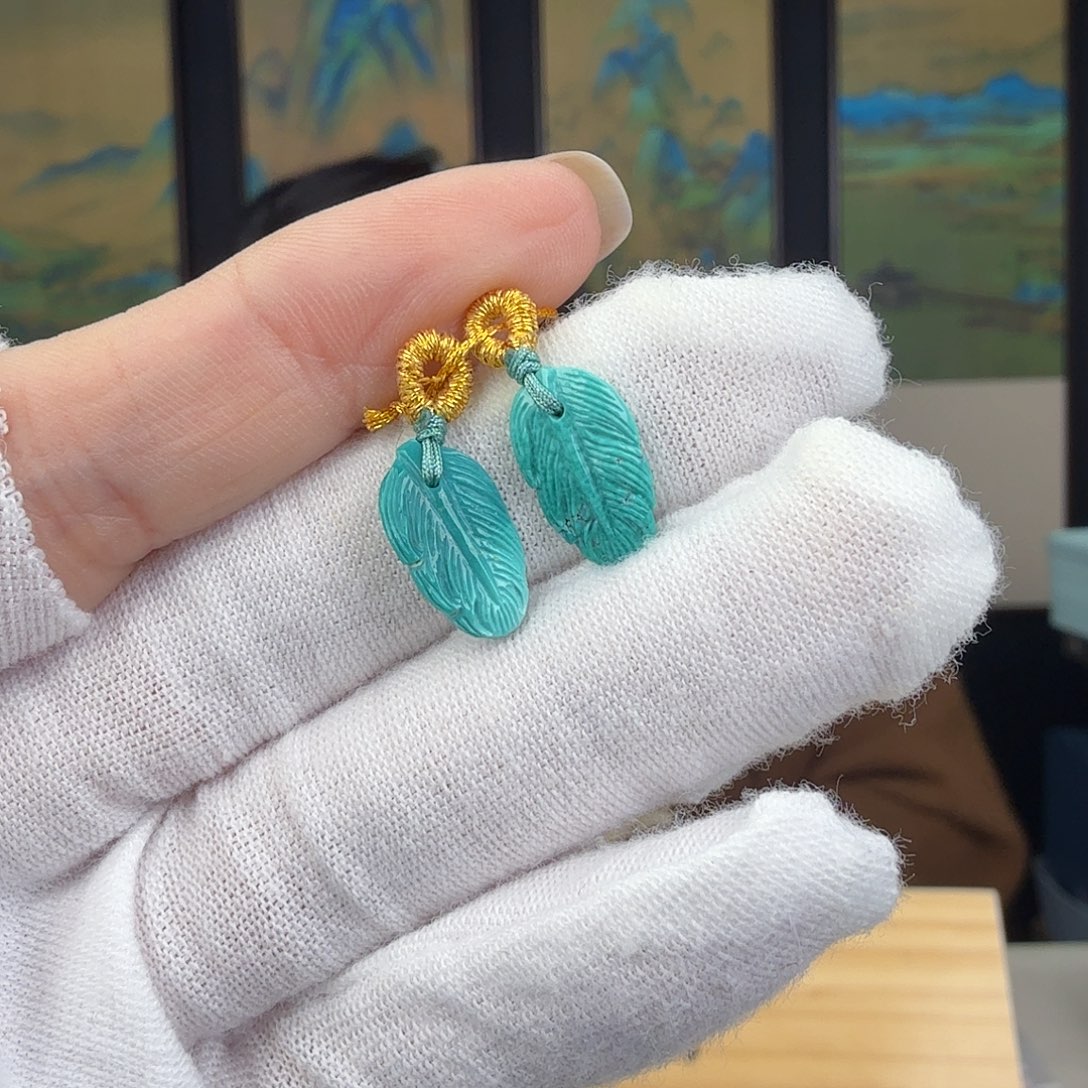 绿松石未镶嵌珠宝奇石